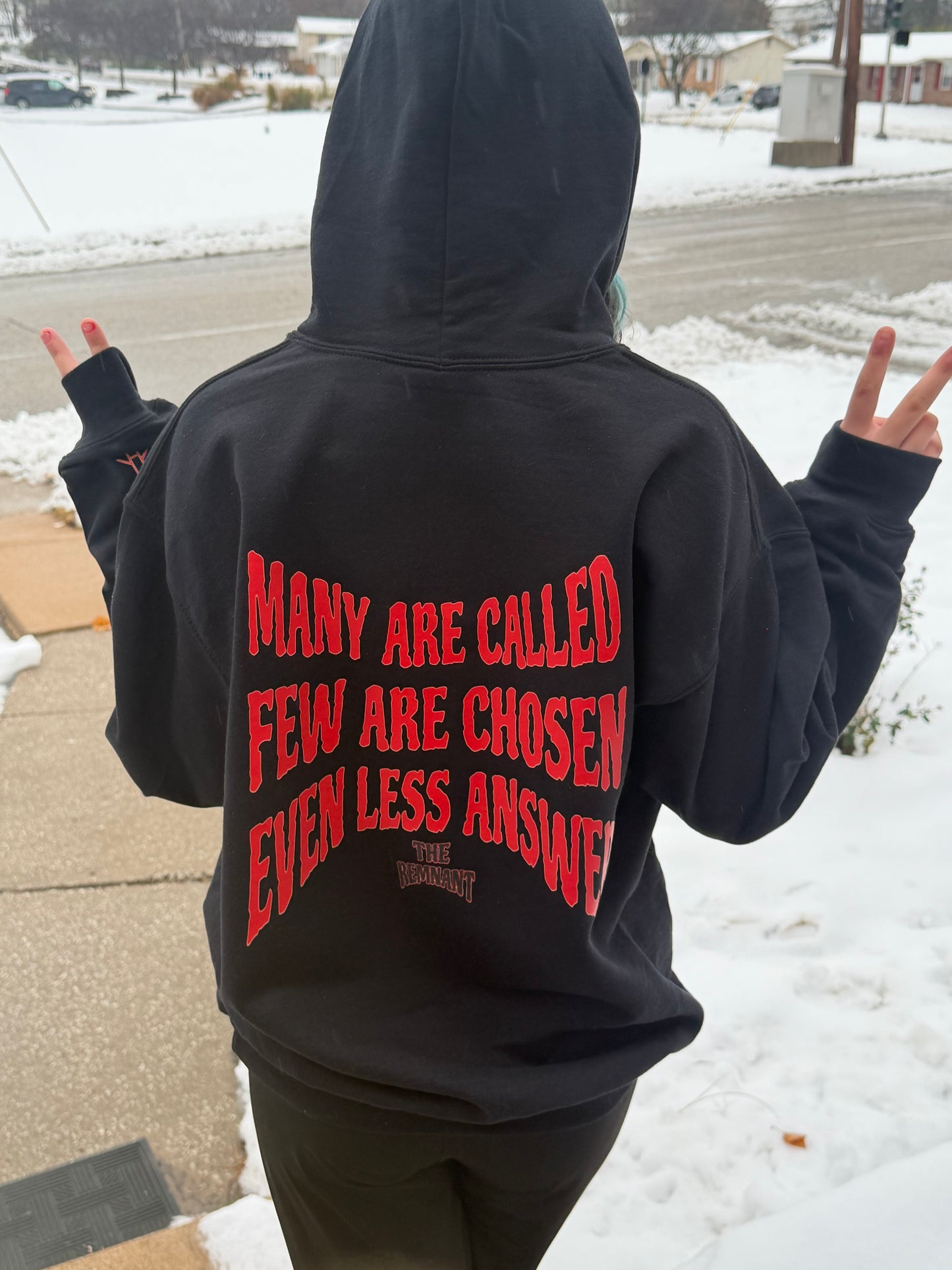 THE REMNANT Blood Dripped Hoodie