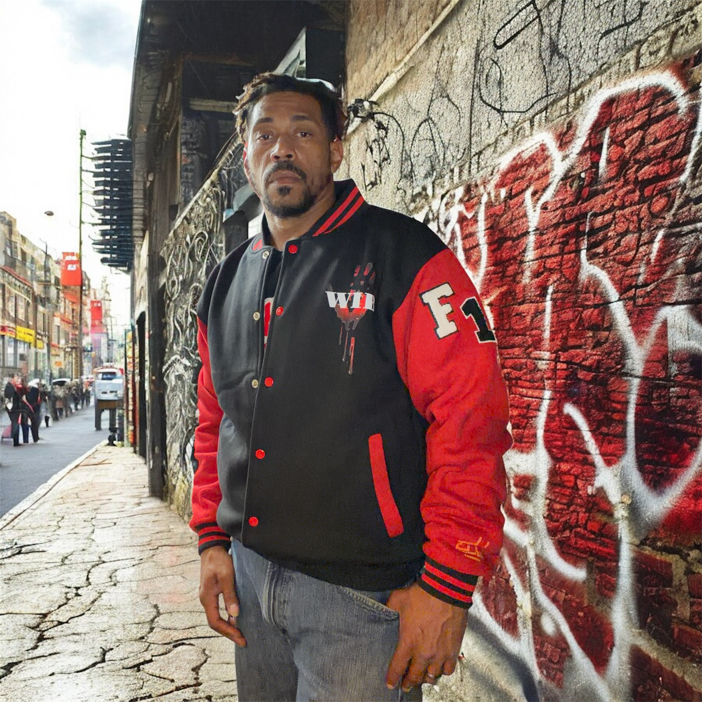 WRITTEN IN BLOOD Varsity Jacket