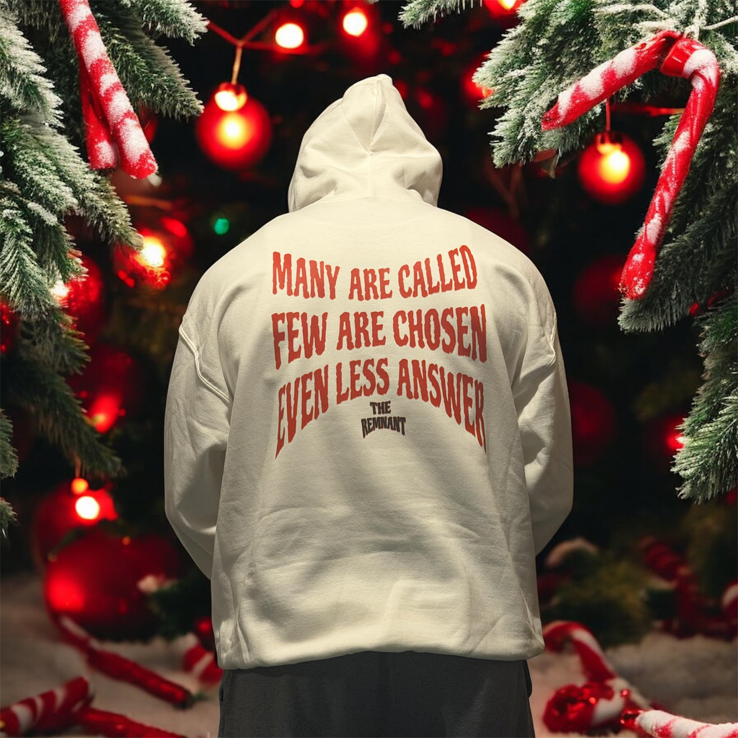 THE REMNANT Peppermint Candy Cane Hoodie