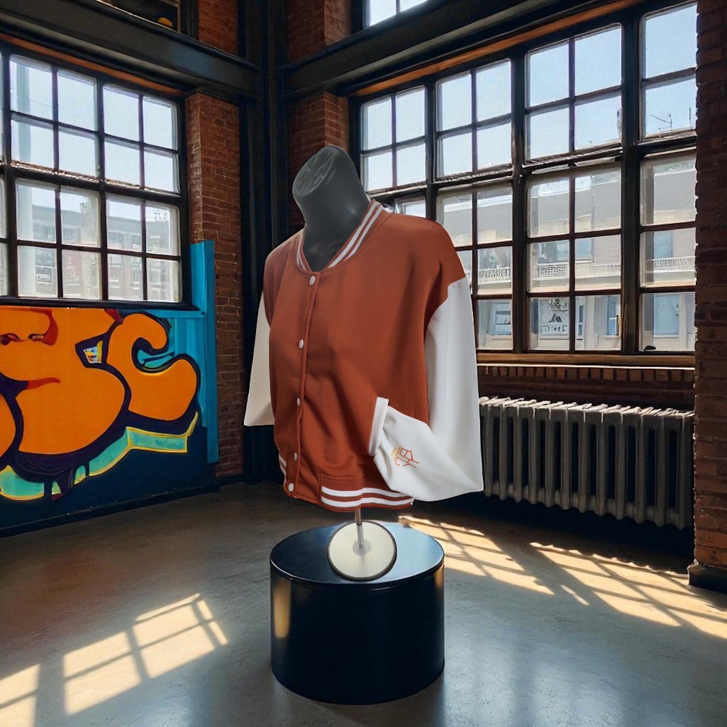 Prayed Up Glowed Up Varsity Jacket